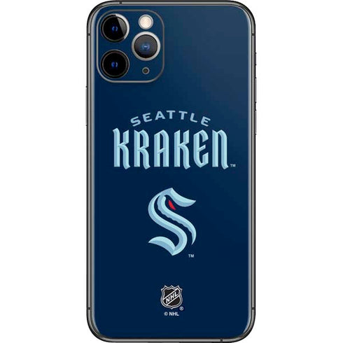 NHL Seattle Kraken Script iPhone 11 Pro Skin